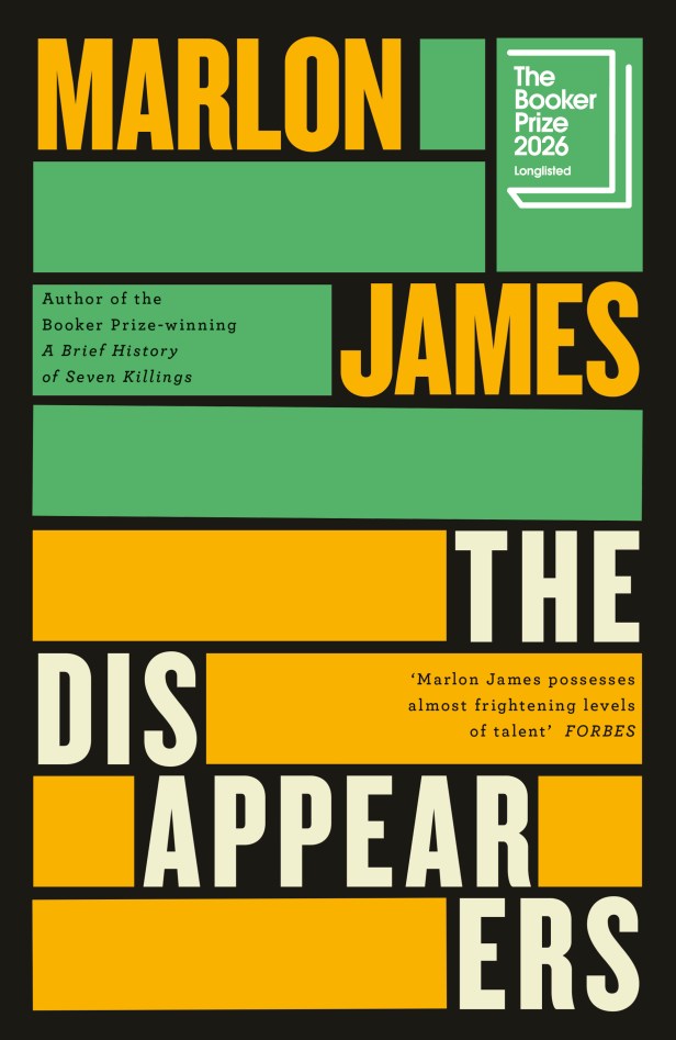 The Disappearers by Marlon James book cover
