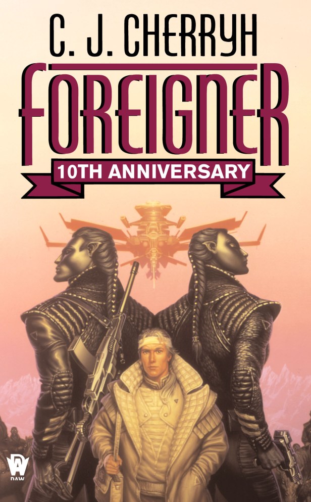 Foreigner by C. J. Cherryh book cover