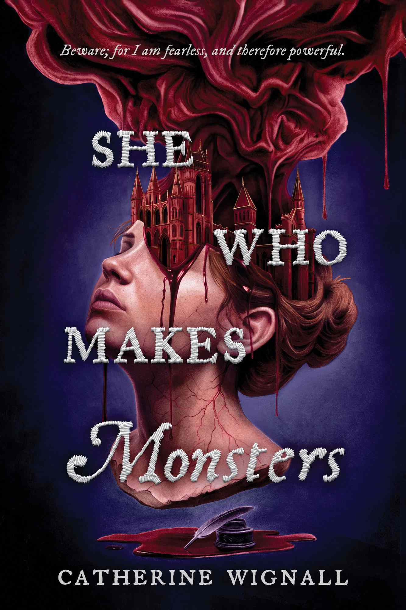 She Who Makes Monsters by Mary Shelley book cover