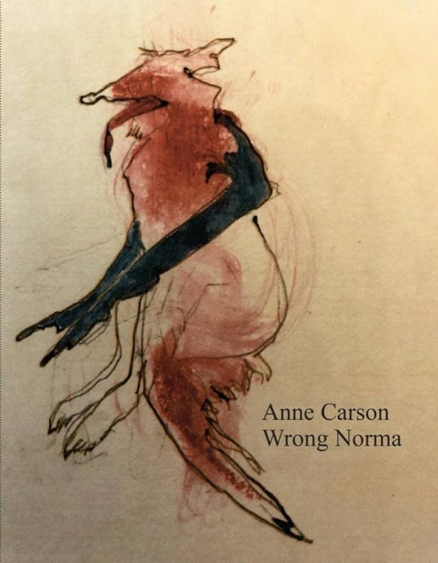 Wrong Norma by Anne Carson book cover