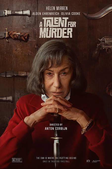 Helen Mirren as Patricia Highsmith in A Talent for Murder