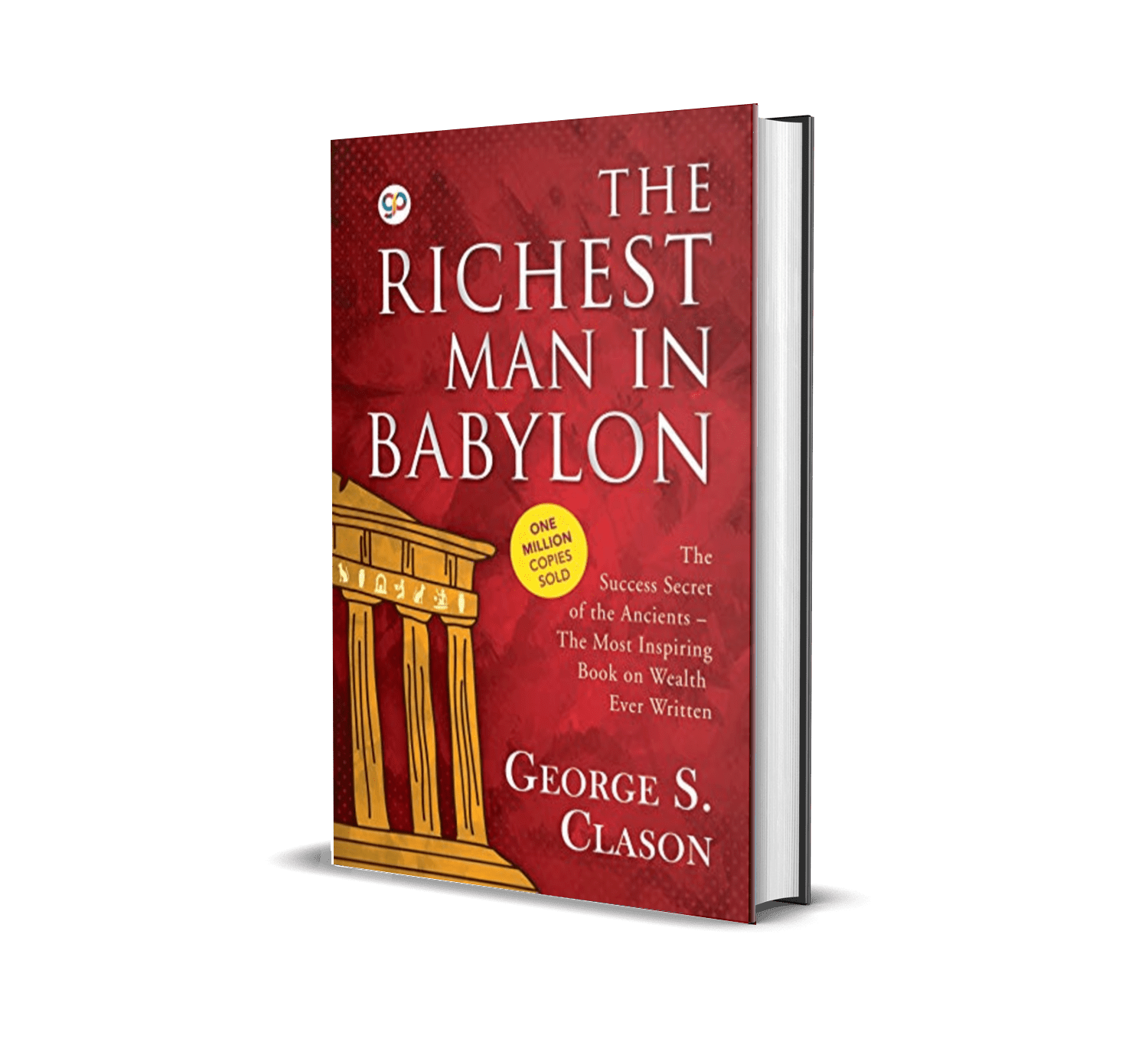 Cover of the book The Richest Man in Babylon by George S. Clason, styled with classic lettering