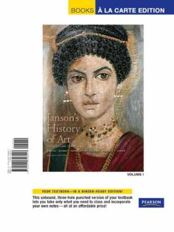 Sell, buy or rent janson's history of art: volume 1: the western tra... 9780205748457 0205748457