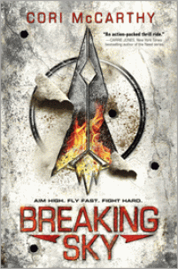 book cover of Breaking Sky by Cori McCarthy published by Sourcebooks Fire