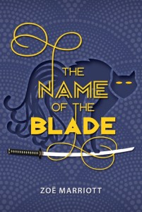 US book cover of Name of the Blade, by Zoe Marriott, published by Candlewick Press | recommended on BooksYALove.com