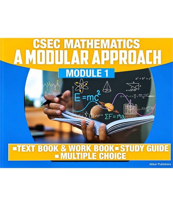 CSEC Mathematics A Modular Approach Module 1 Text Book & Work Book-Study Guide-Multiple Choice