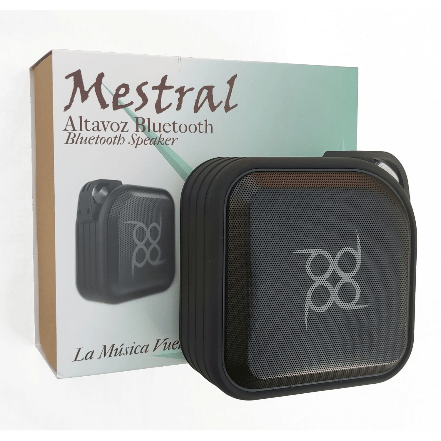 Boom Loop Altavoz Bluetooth mini Mestral 15 W, 1800 mAh, Autonomía 5 horas