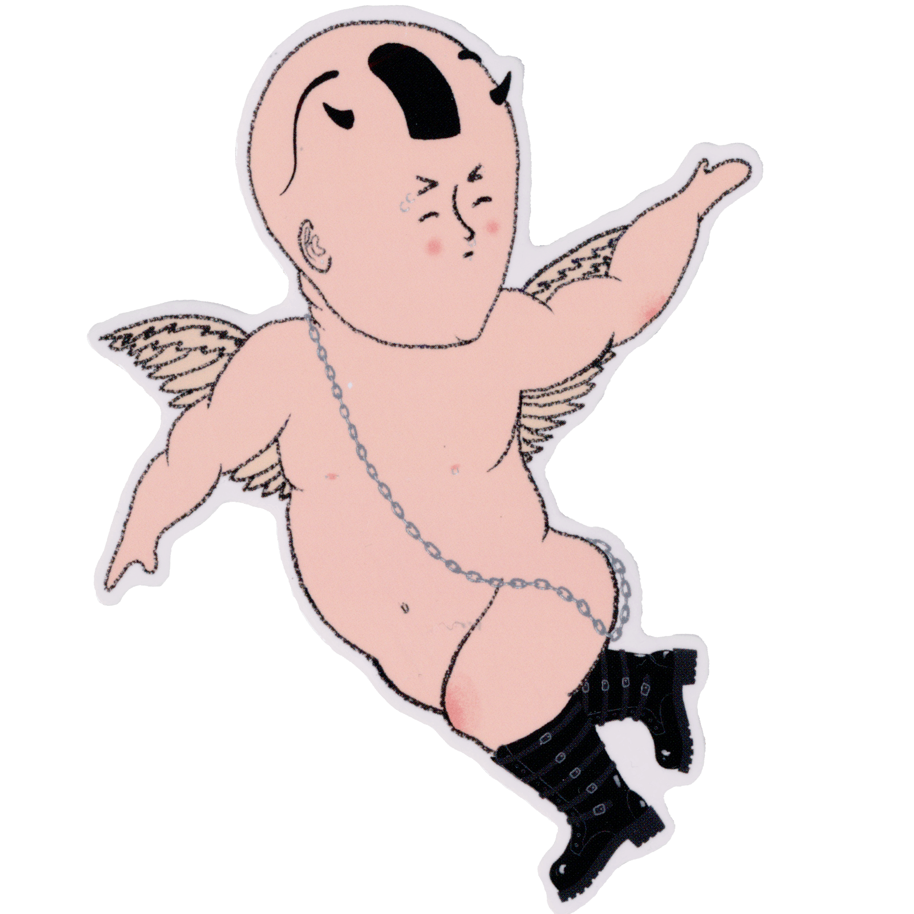 Chain Babe Sticker