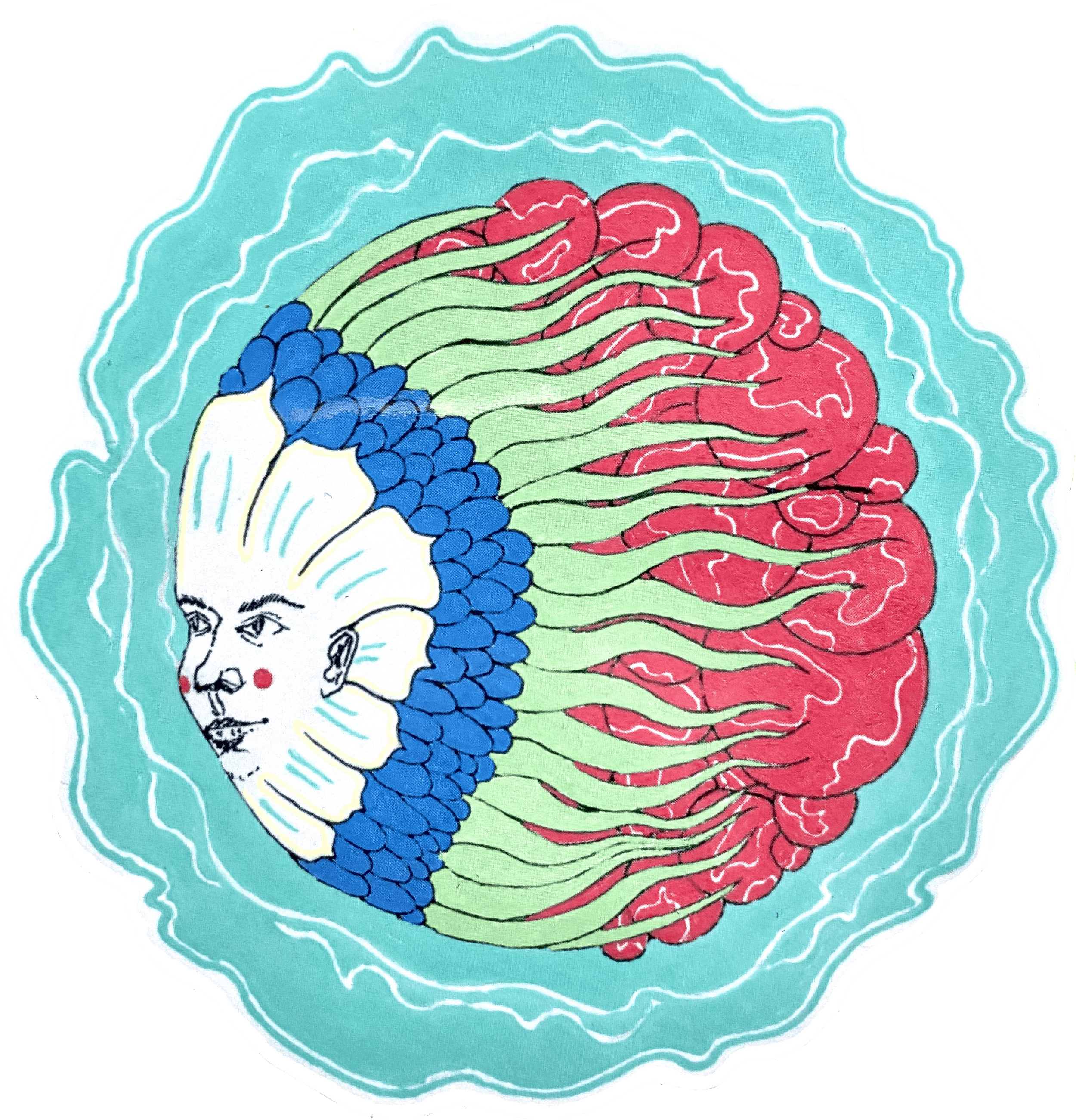 Sea Orb Sticker Extra Large