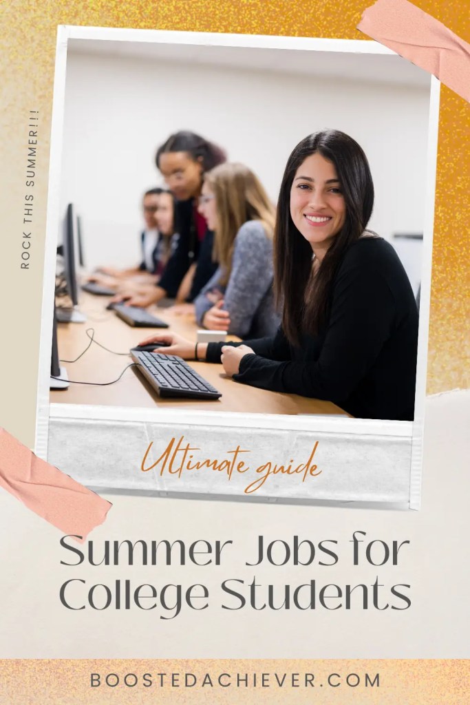 Ultimate Guide: Great Summer Jobs for College Students 2024! 24 Summer Jobs For College Students