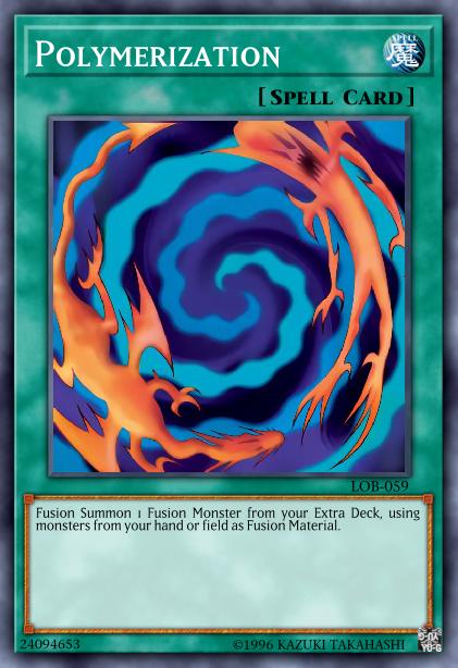 LOB-059 POLYMERIZATION (SPELL) - Unlimited - NM - Super Rare