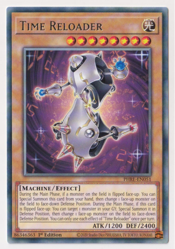 PHRE-EN051 TIME RELOADER - 1st Edition - NM - Rare