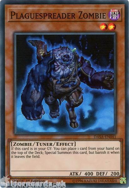 DASA-EN041 PLAGUESPREADER ZOMBIE - 1st Edition - NM - Super Rare