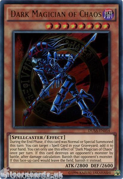 DUSA-EN054 DARK MAGICIAN OF CHAOS - 1st Edition - NM - Ultra Rare