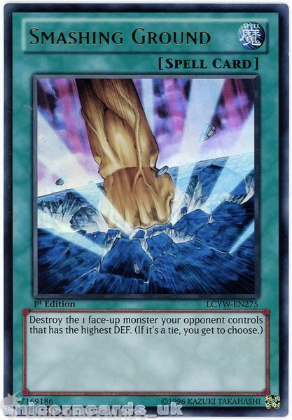 LCYW-EN275 SMASHING GROUND - 1st Edition - NM - Ultra Rare