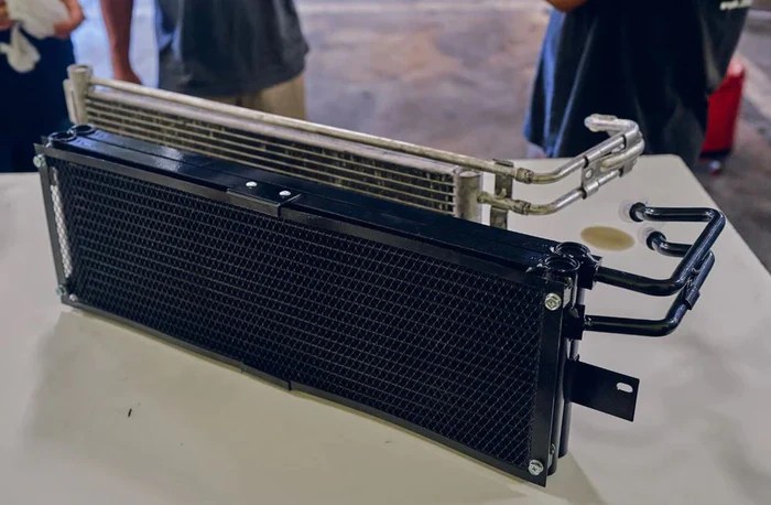 Csf Bmw M3 M4 G80 G82 Transmission Oil Cooler W Rock Guard Boost Monkey