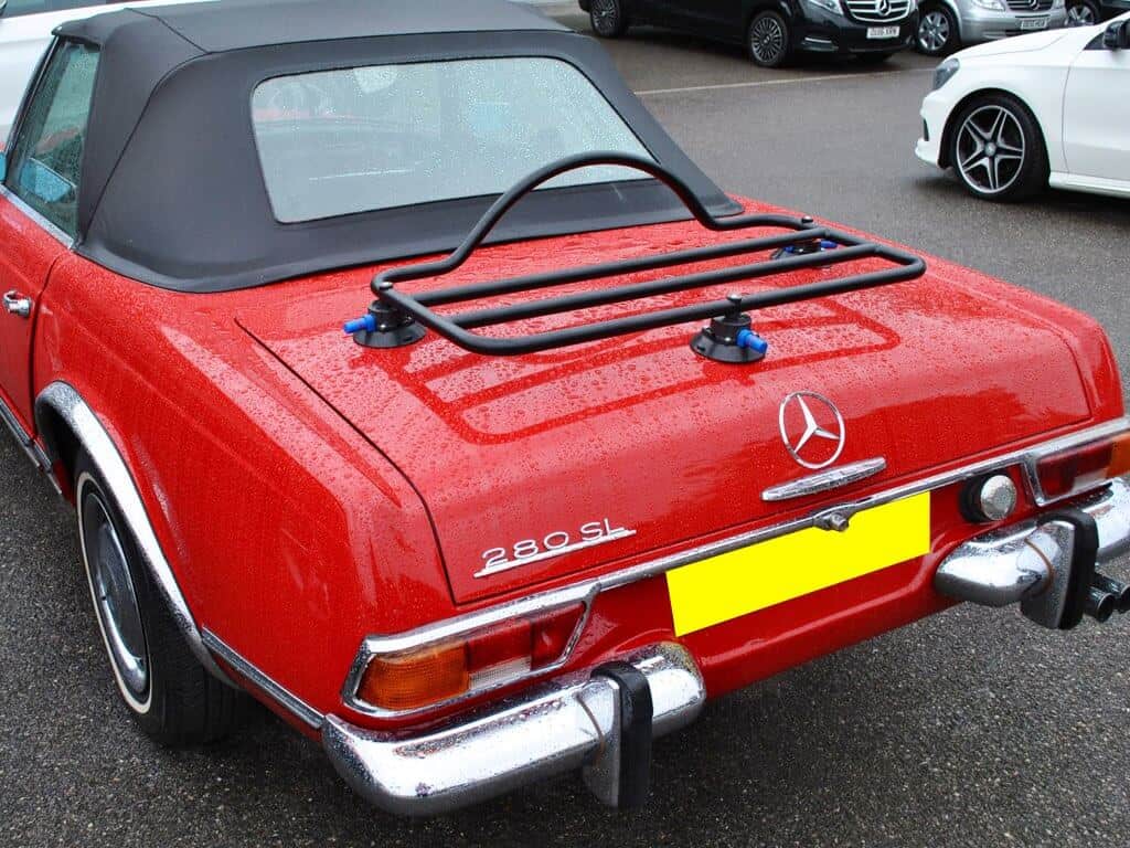 Mercedes SL Revo Rack Black Boot Luggage Rack