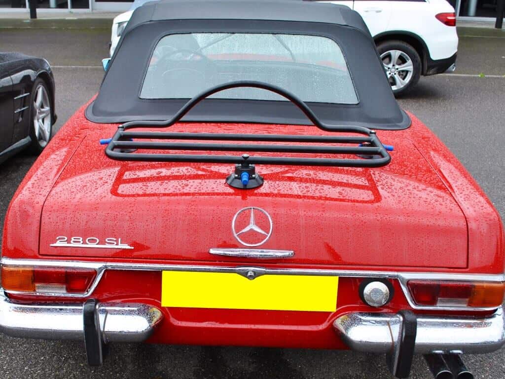 Mercedes SL Revo Rack Black Boot Luggage Rack