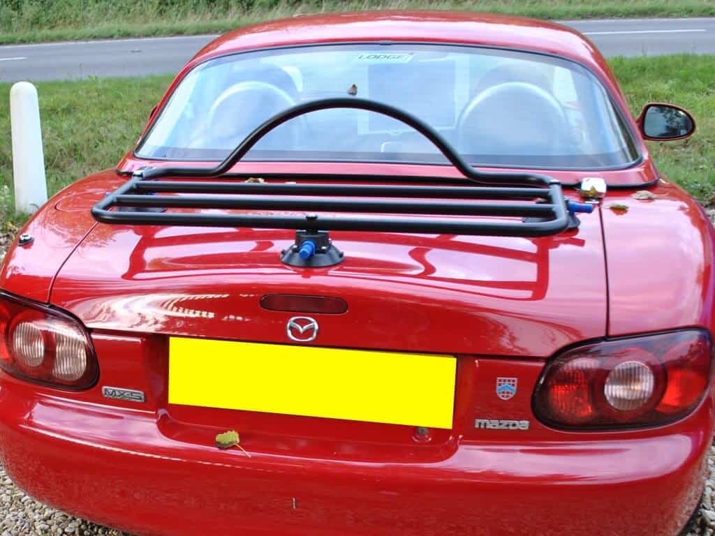 Mazda MX5 Revo Rack Black Boot Luggage Rack