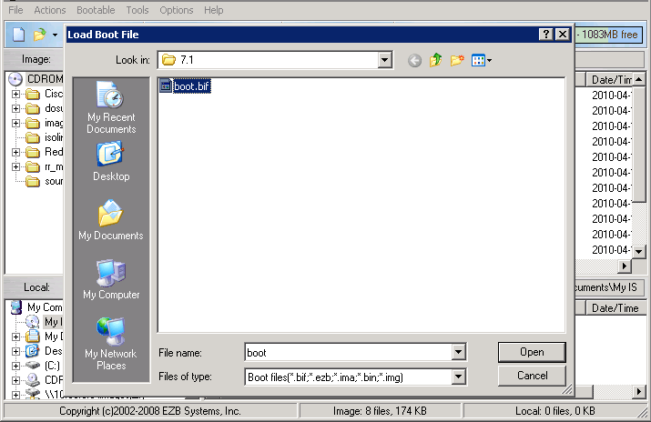Once you have done this, at the bottom of the window on the right hand side you will see an option to either create a dvd or usb. Make non bootable ISO image bootable - Bootable USB