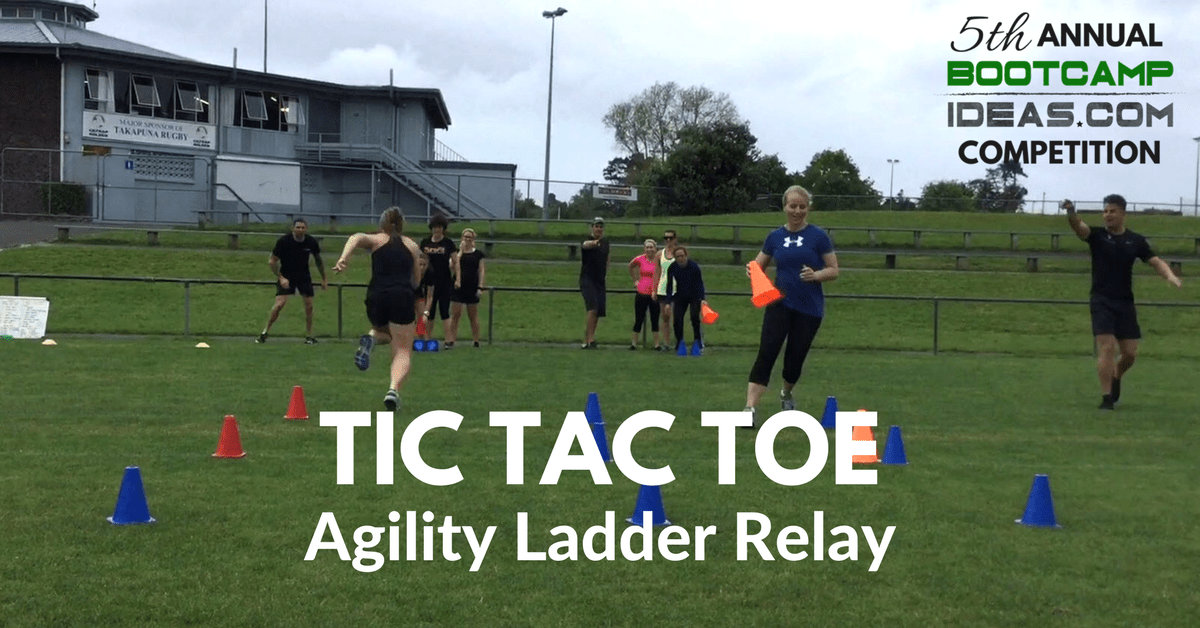 Agility Ladder Drills Bootcamp Ideas