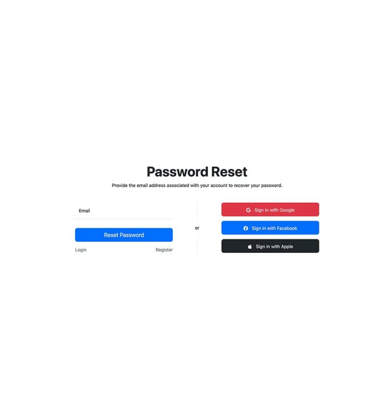 Bootstrap Forgot Password Form Snippet Bootstrapbrain - Landscape Photo Collection - Mobile Quality