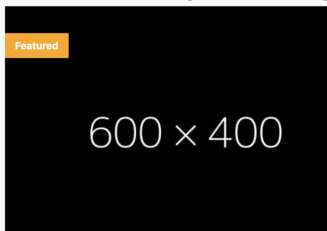 featured tag bootstrap