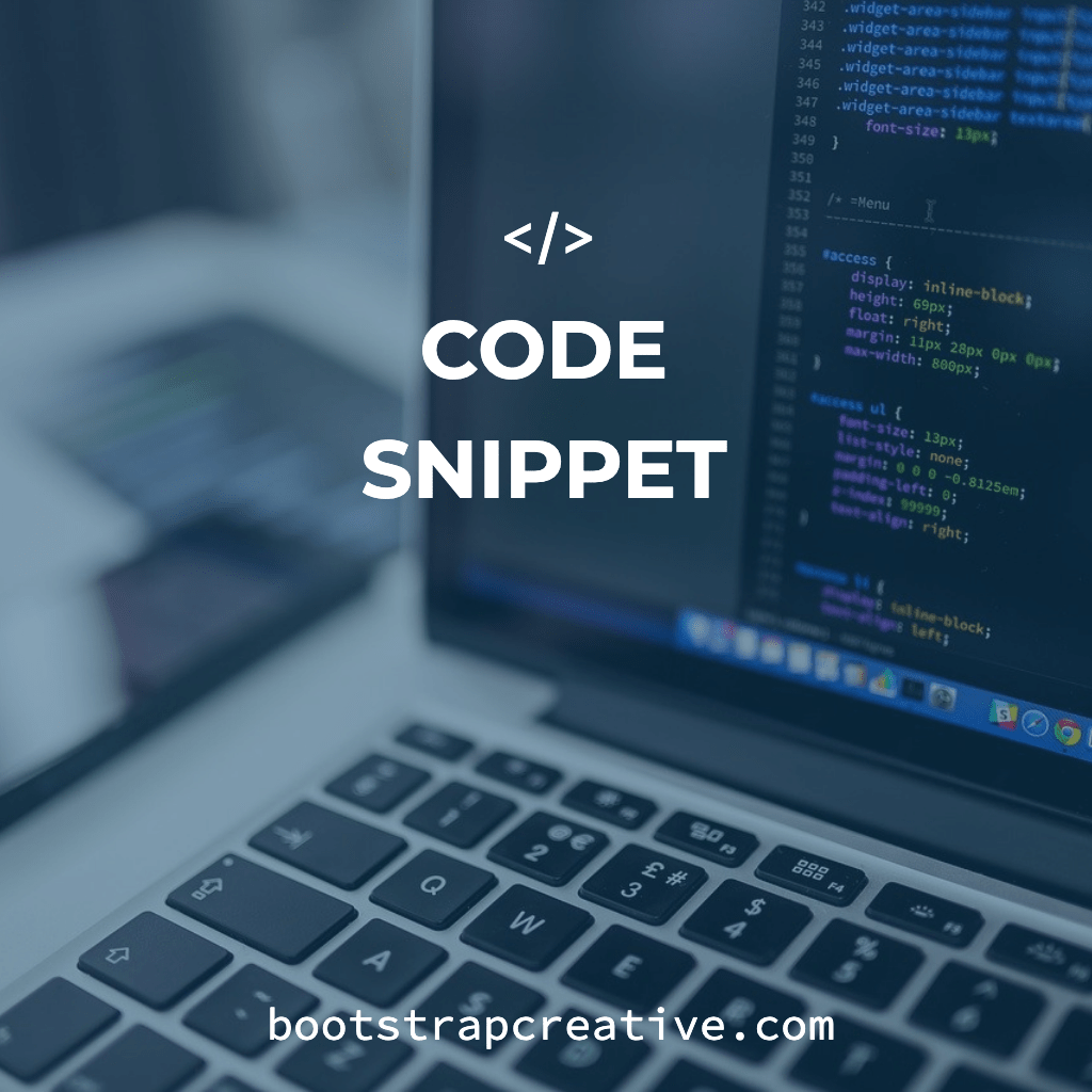 code snippet