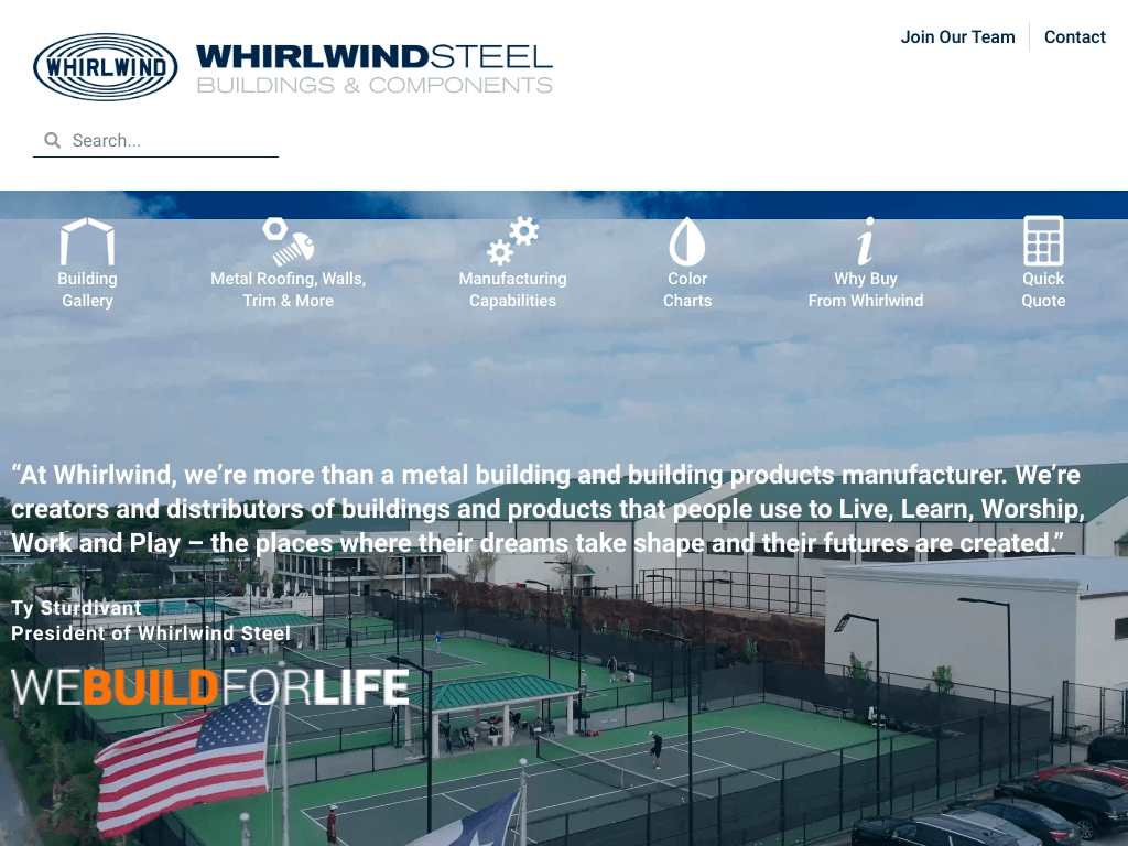 steel building manufacturer