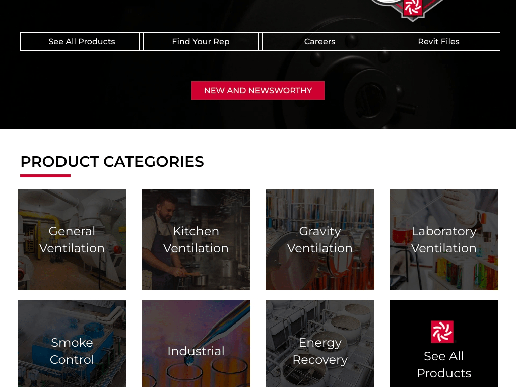 industrial ventilation manufacturer