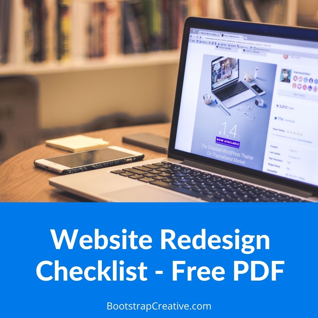 website redesign project plan checklist free pdf