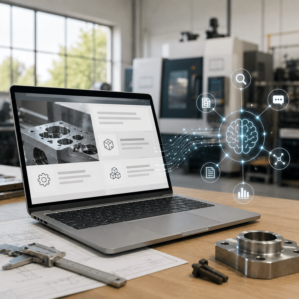 structure manufacturing website ai search