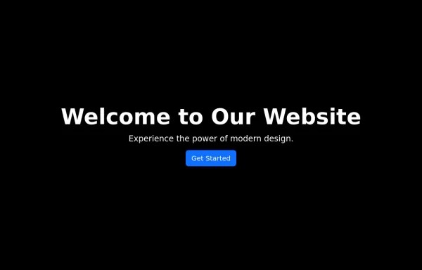 Gradient Hero Section Bootstrap 5 Example