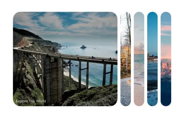 Responsive Card Grid Bootstrap Css Example - Nature Photos - Artistic Ultra HD Collection