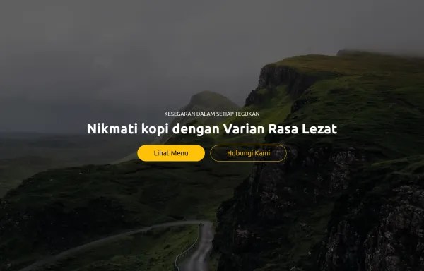 Simple Hero Section Bootstrap 5 Example