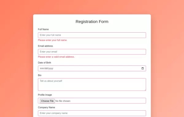 Simple Login Form - Bootstrap 5 Example