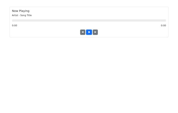 Countdown Timer Bootstrap 5 Example