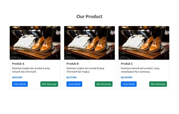 Responsive Card Grid Bootstrap 5 Example