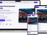 Evently Modern Bootstrap Template For Events Conferences And
