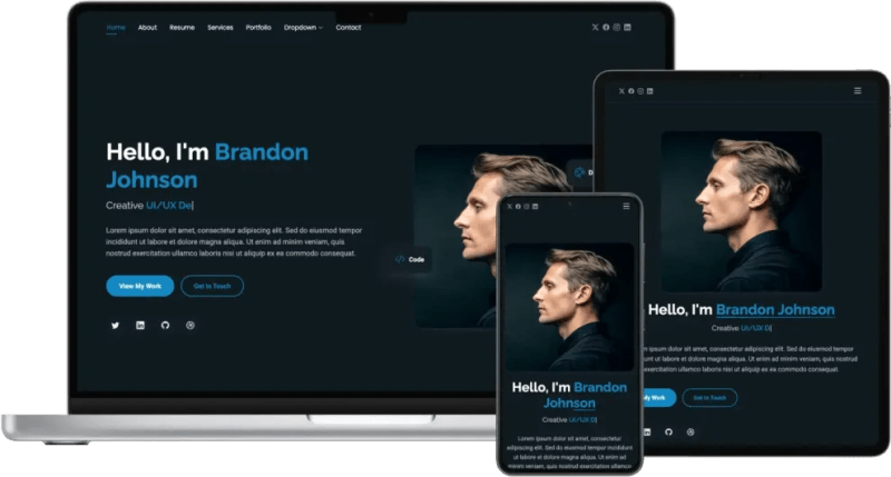 Kelly Bootstrap Cv Resume Html Template Bootstrapmade - Best Ocean Photos in 4K