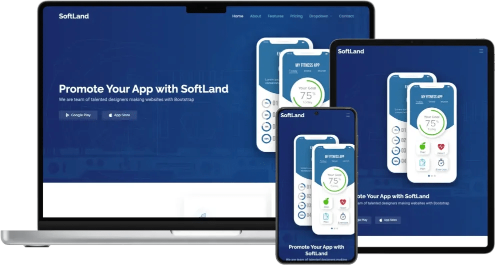 Softland Bootstrap App Landing Page Template Bootstrapmade