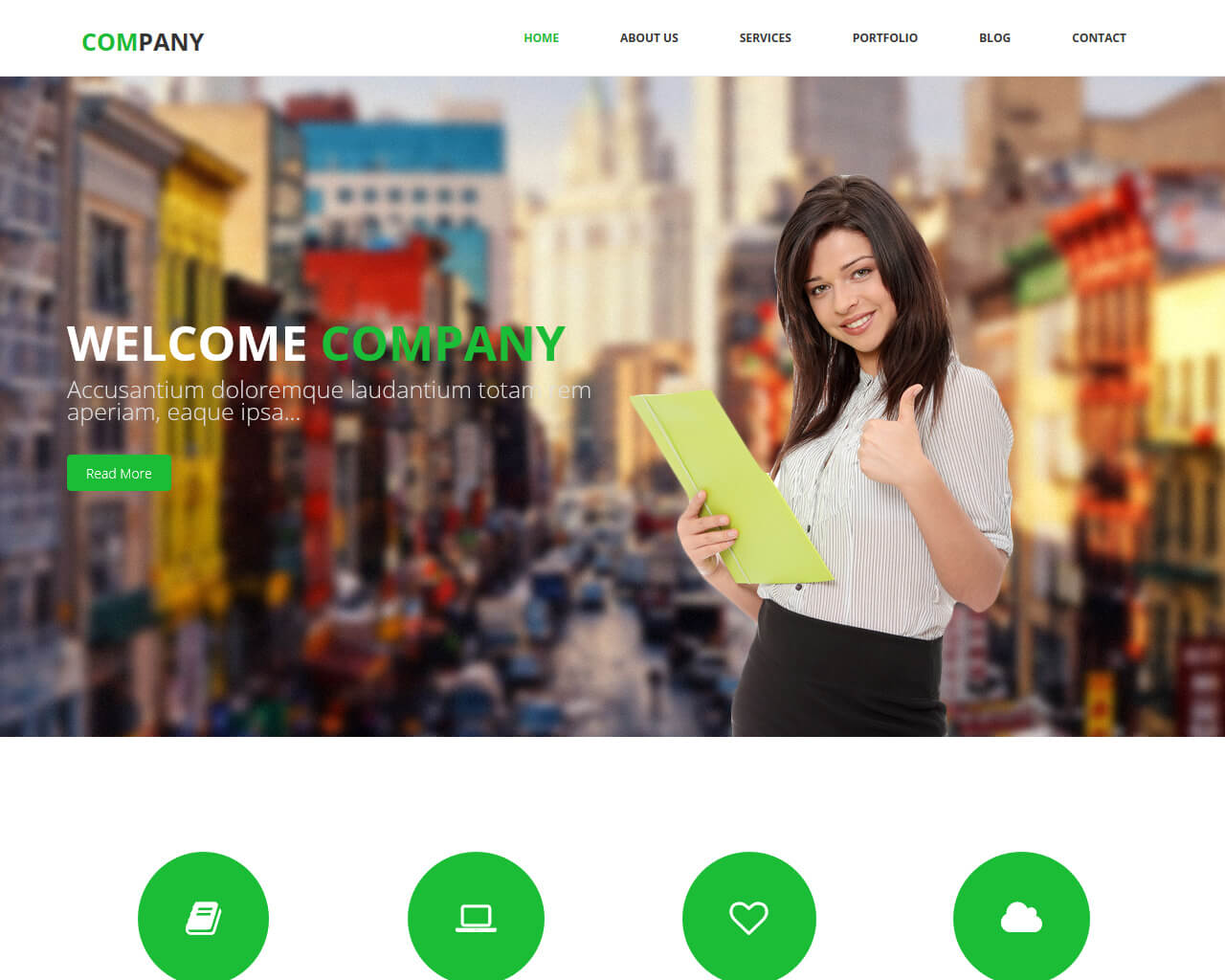 Company Free Html Bootstrap Template Bootstraptaste