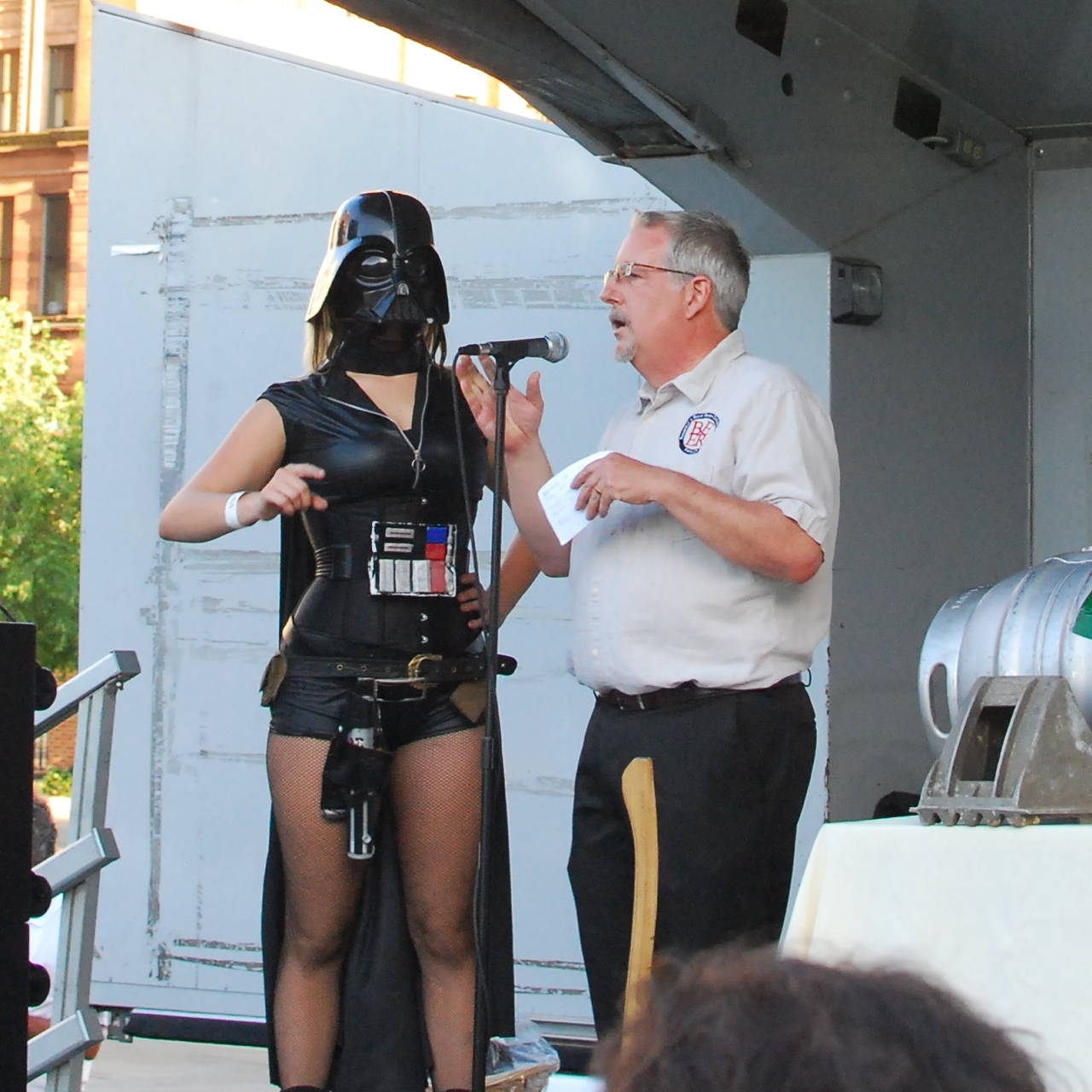Darth Vaderess and Don Russell.
