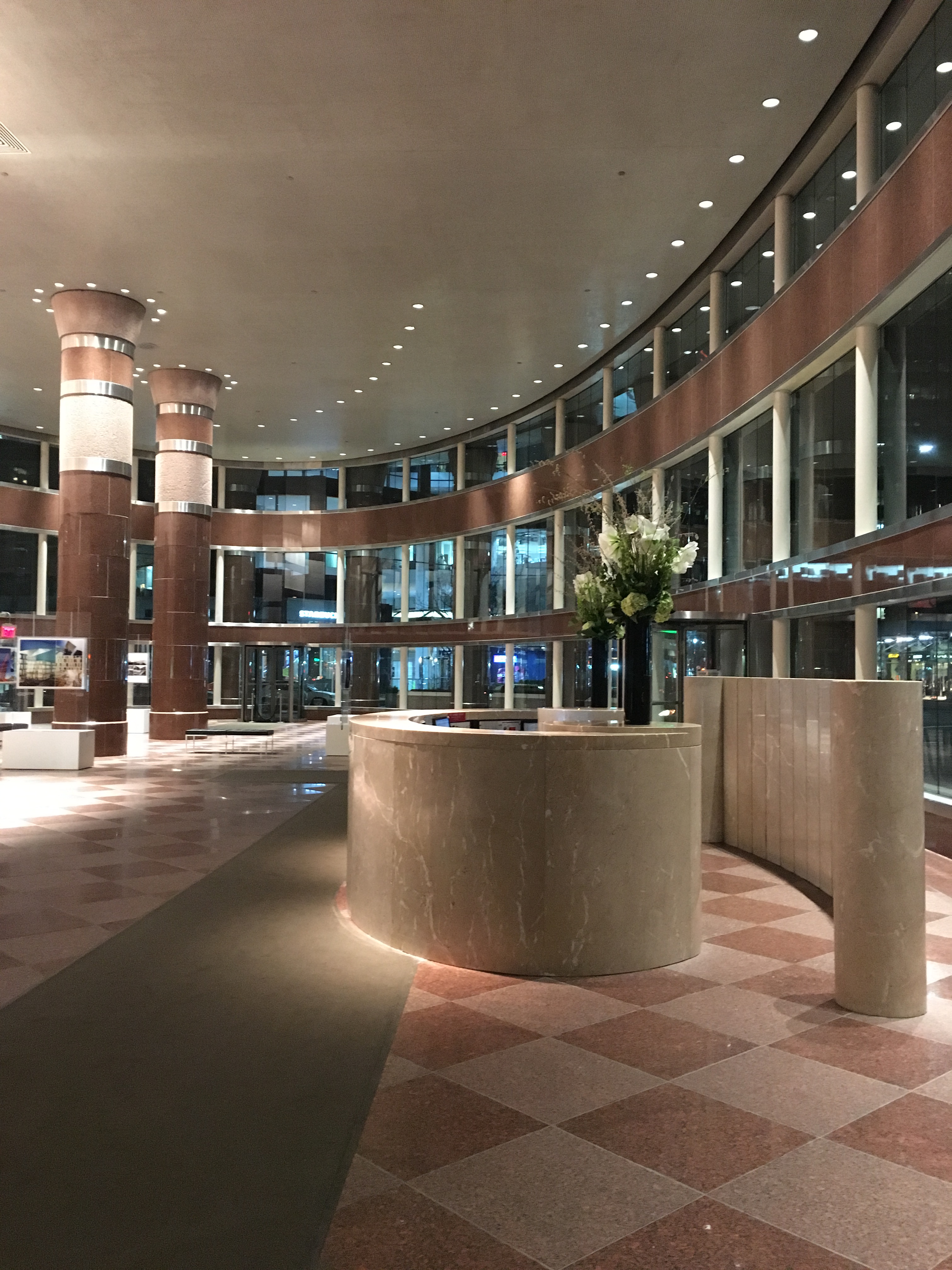 Interior of lobby