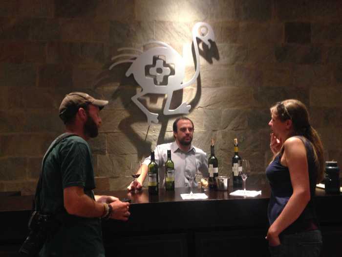 Tasting at O. Fournier