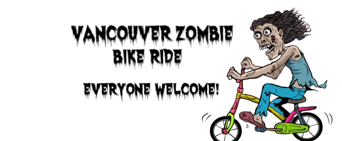 Vancouver Zombie Bike Ride BORED IN VANCOUVER