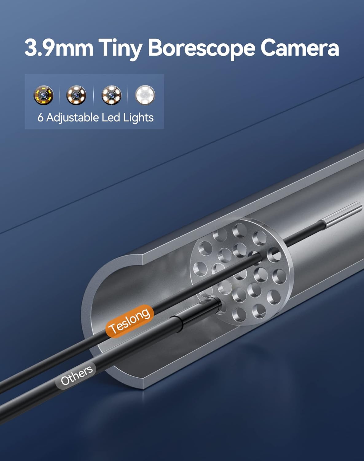 WF150D39L3 - Wireless Single Lens Inspection Camera with 3.9 mm