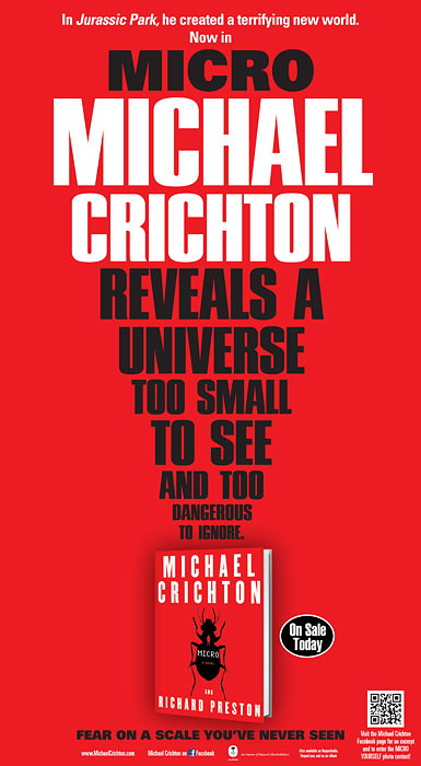Book Review–Micro, Michael Crichton’s final novel – borg