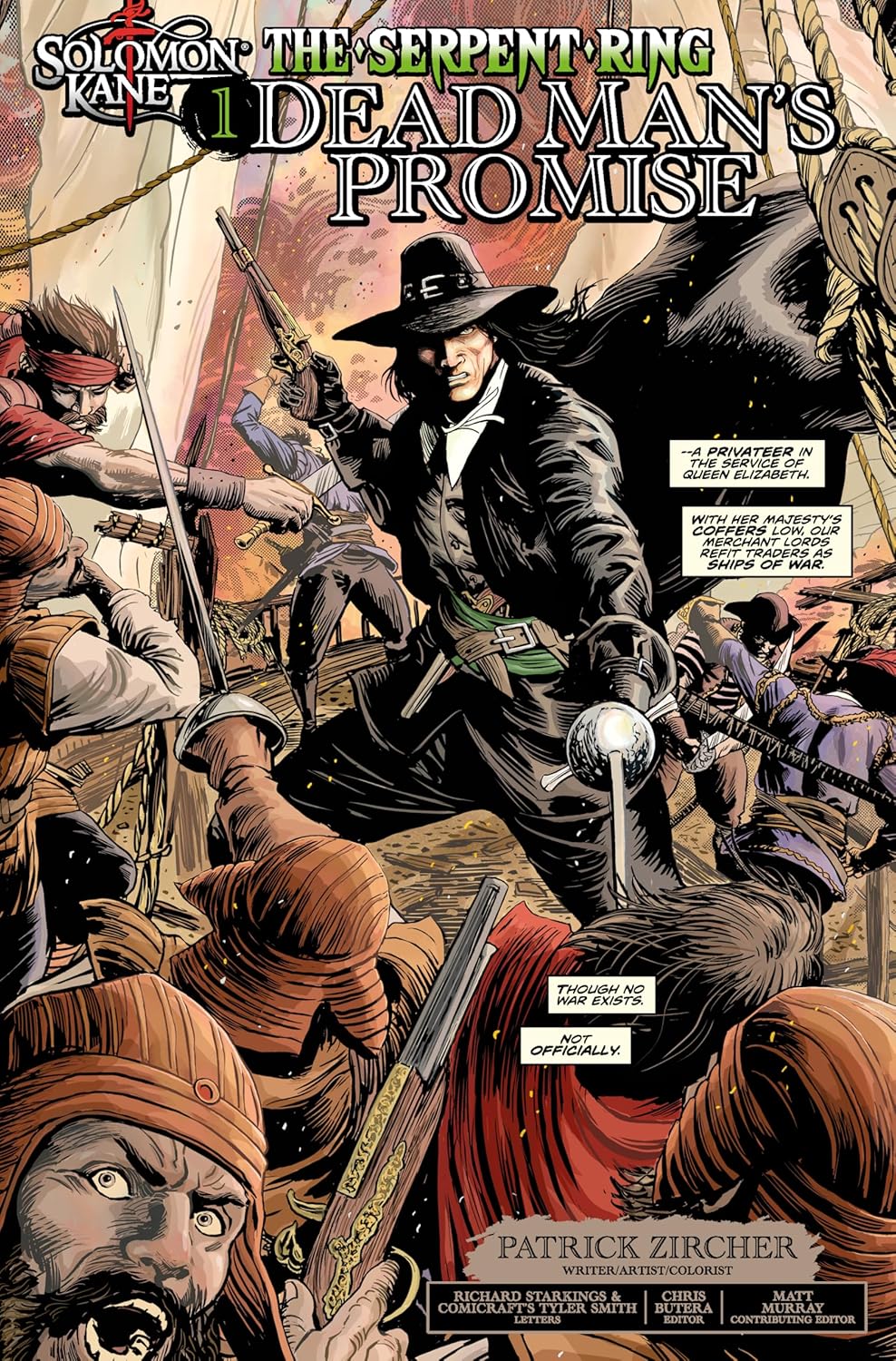Solomon Kane graphic novel re-launches an enigmatic classic hero
