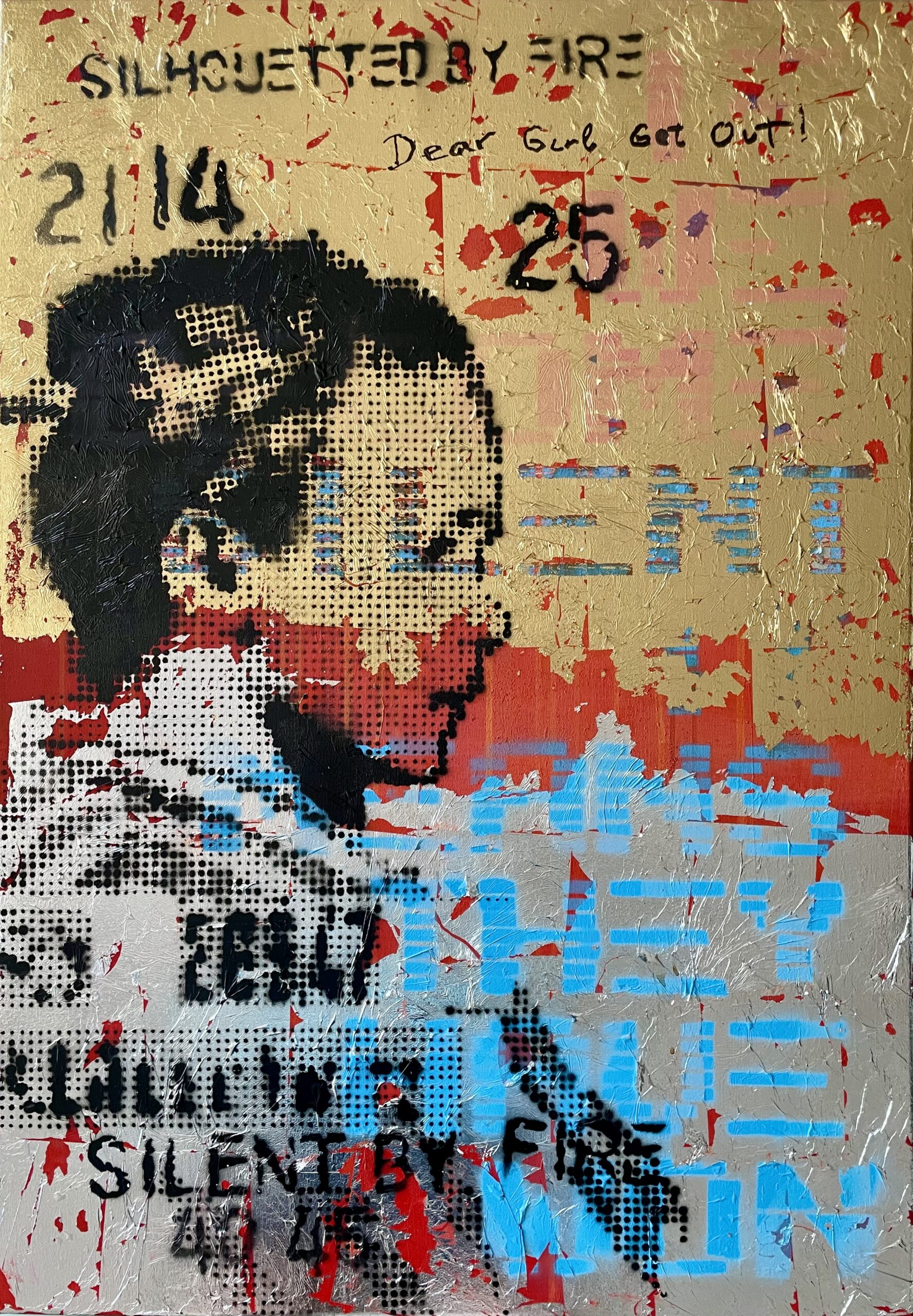 Earth Is The Best Art Canvas Red